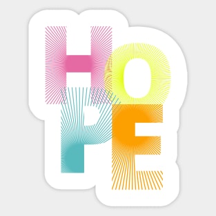 Hope Sticker